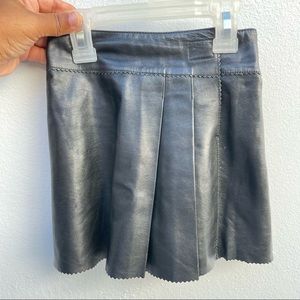 Gap leather skirt kids